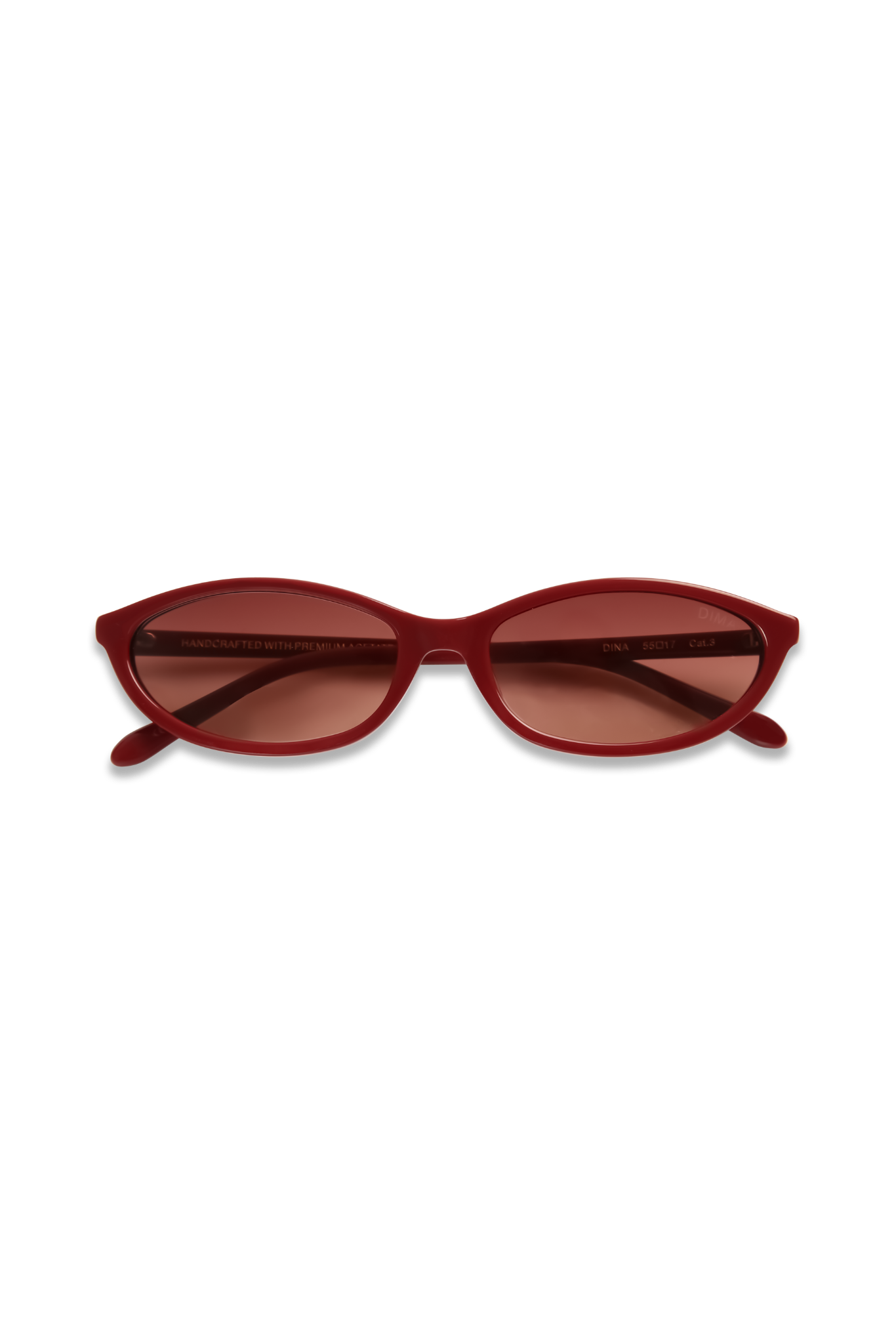 dima sunglass dina burgundy frame wine Gradient Lens 5