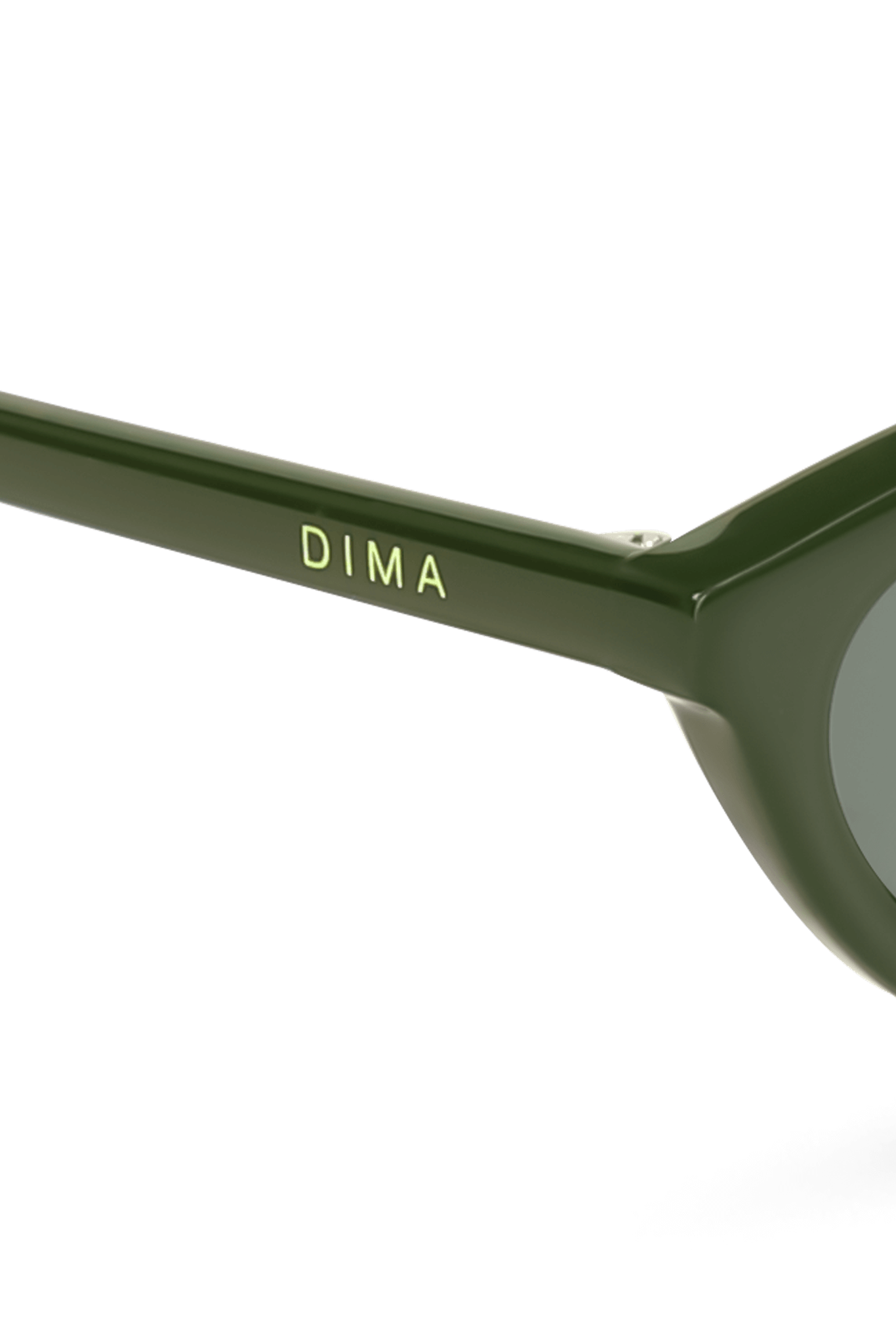 dima sunglass dina dark green frame green lens 4