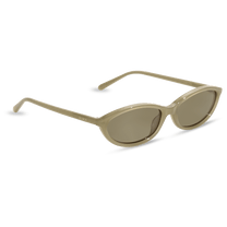 dima sunglass dina milky light olive frame olive lens 2
