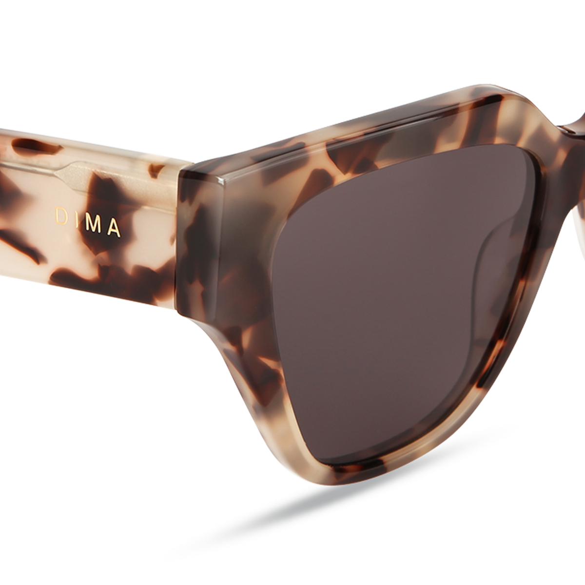 dima sunglass edith cream tortoise frame grey lens 4