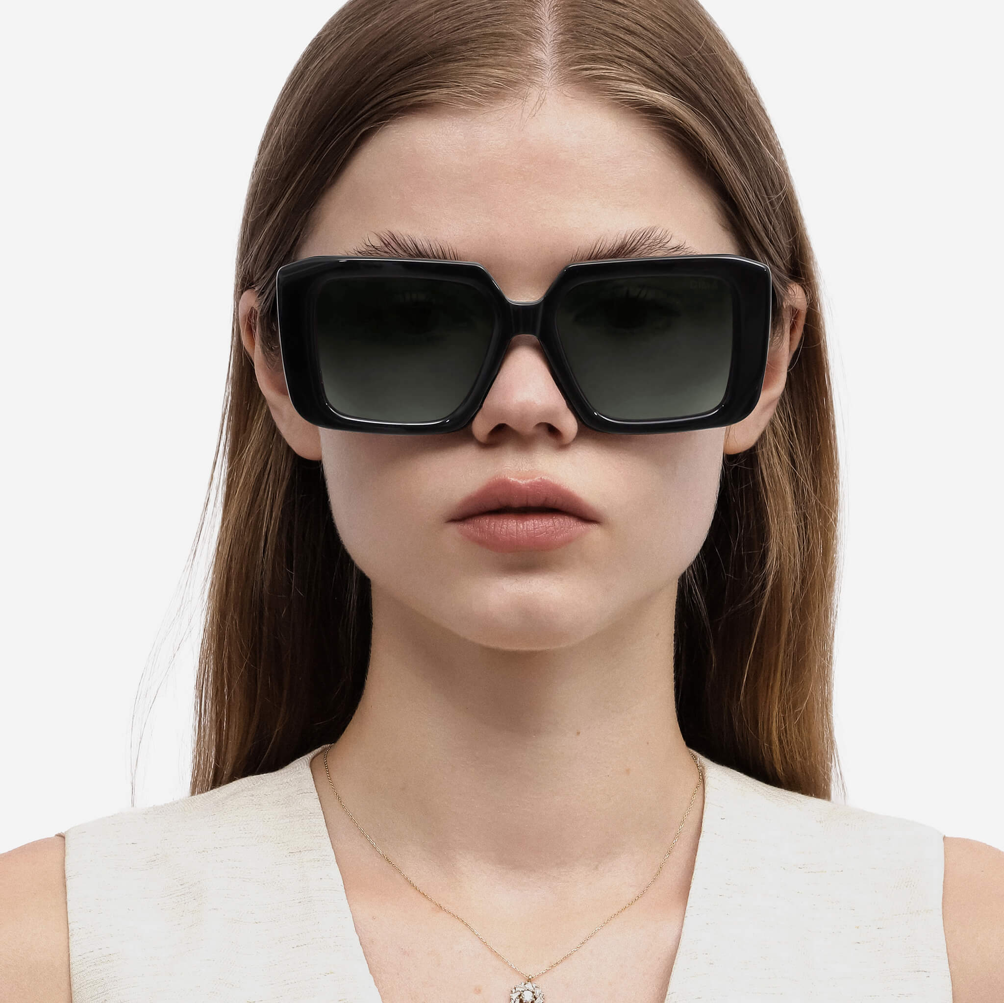 dima sunglass ember black frame grey gradient lens model 1