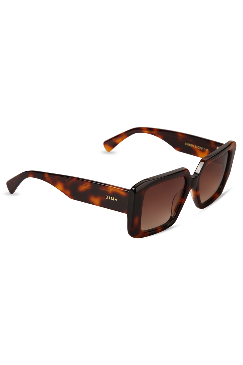 dima sunglass ember tortoise frame brown gradient lens 2
