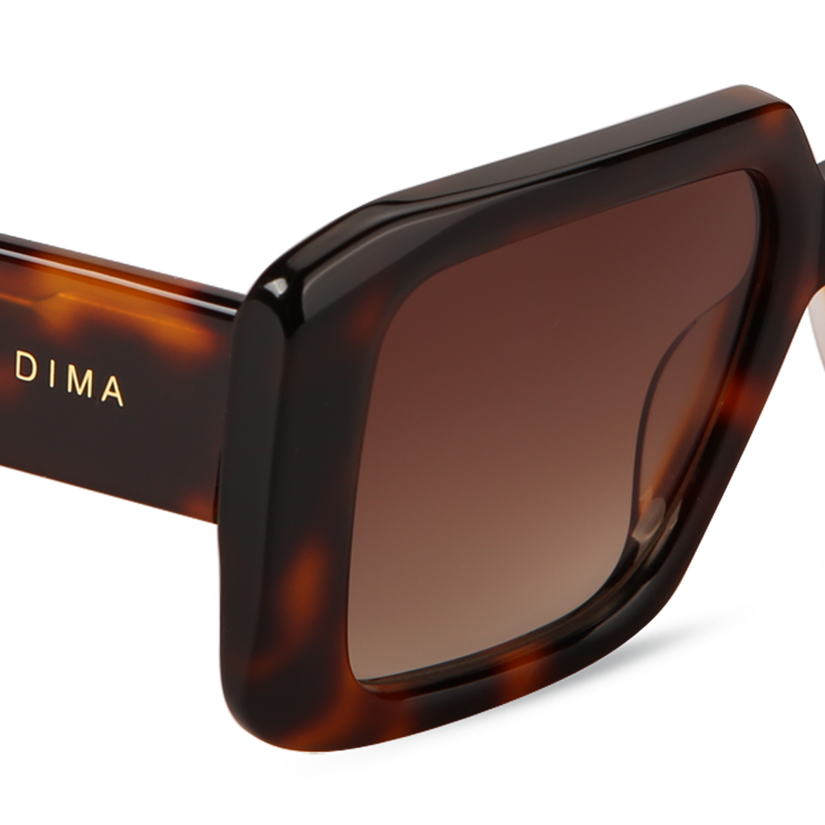 dima sunglass ember tortoise frame brown gradient lens 4