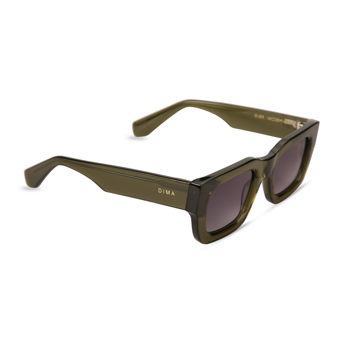dima sunglass ever crystal green frame grey gradient lens 2