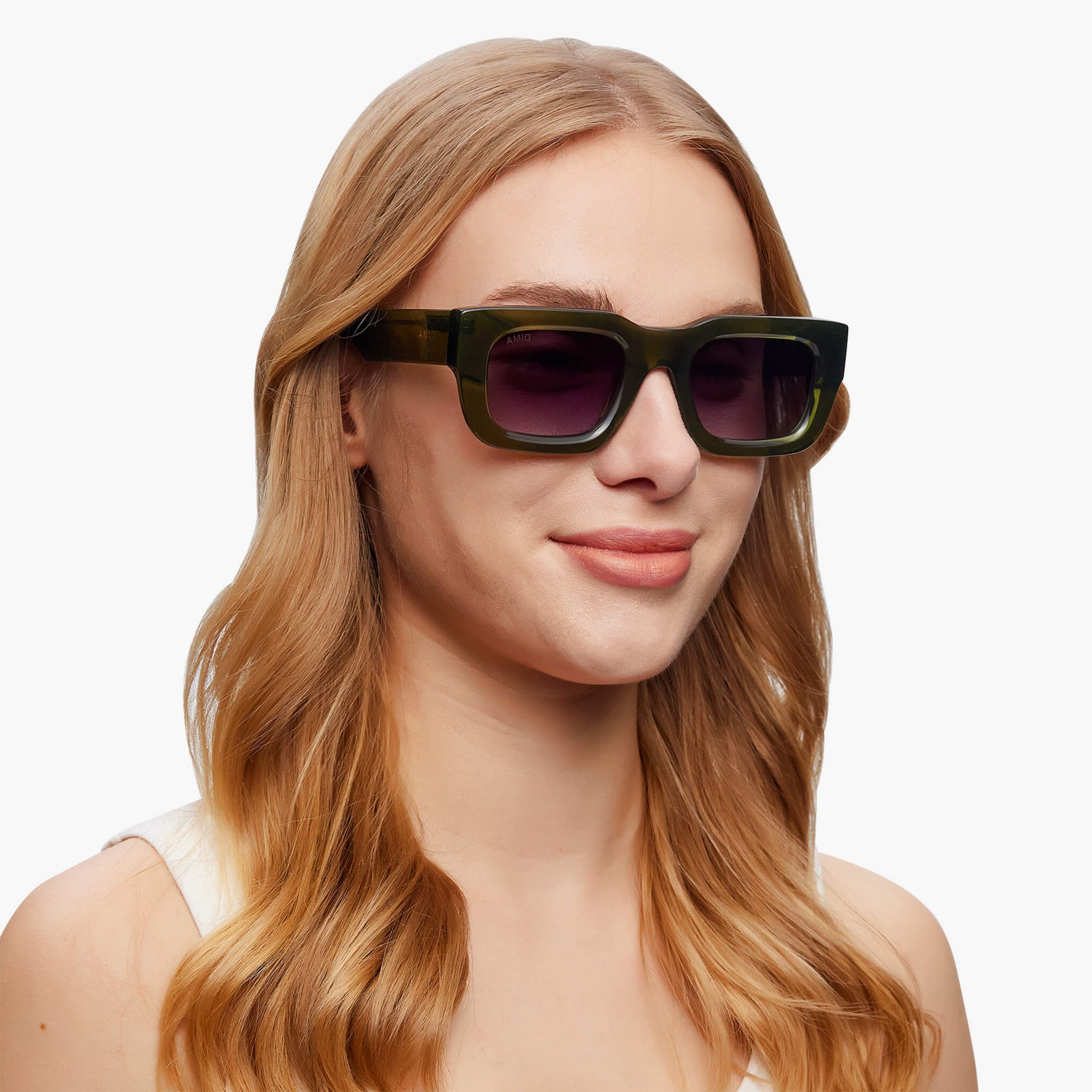 dima sunglass ever green frame grey gradient lens model 2