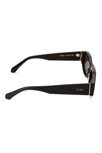 dima sunglass fleur black frame grey lens 3