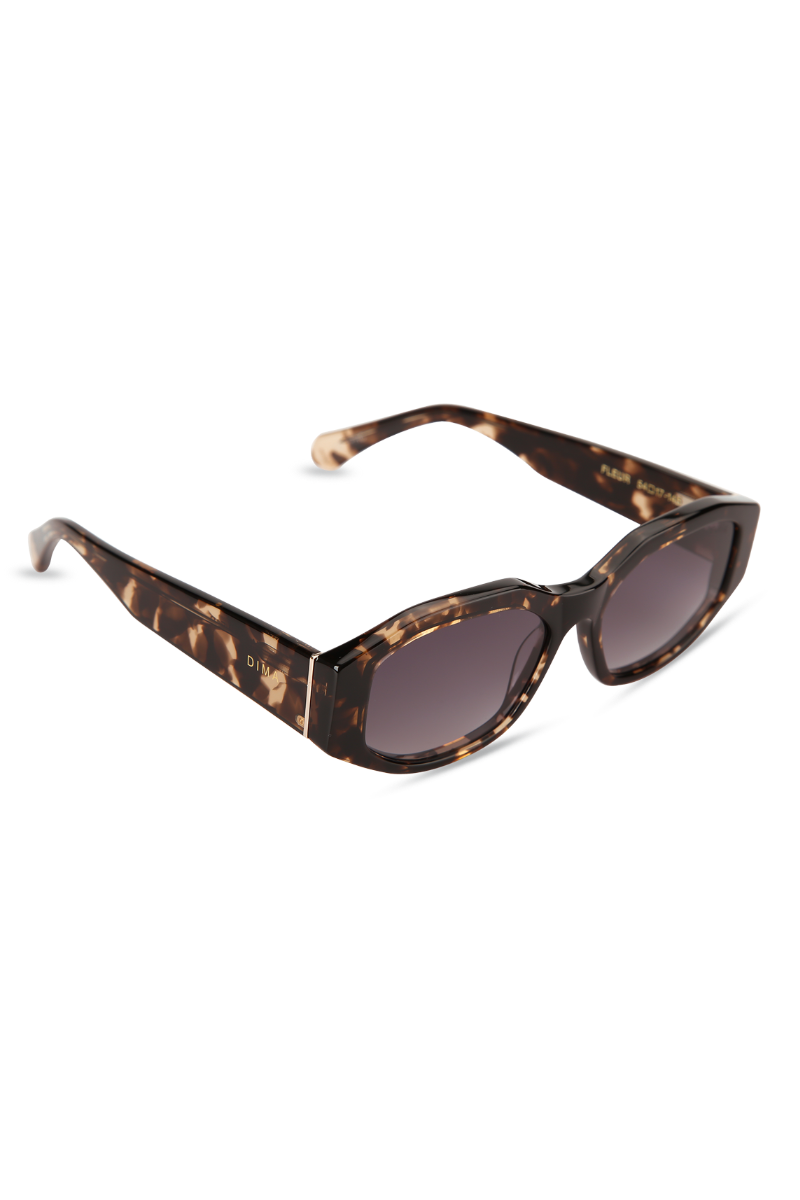dima sunglass fleur blonde tortoise frame grey gradien lens 2