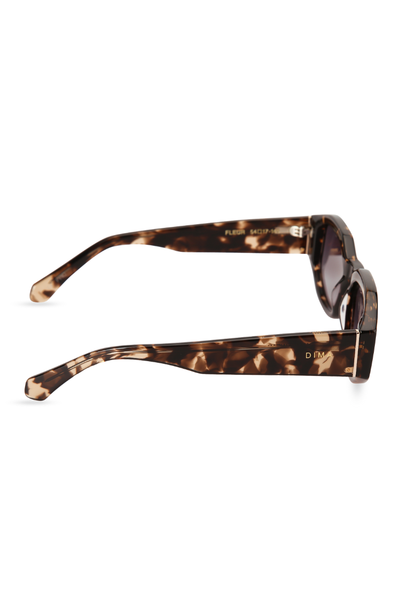 dima sunglass fleur blonde tortoise frame grey gradien lens 3