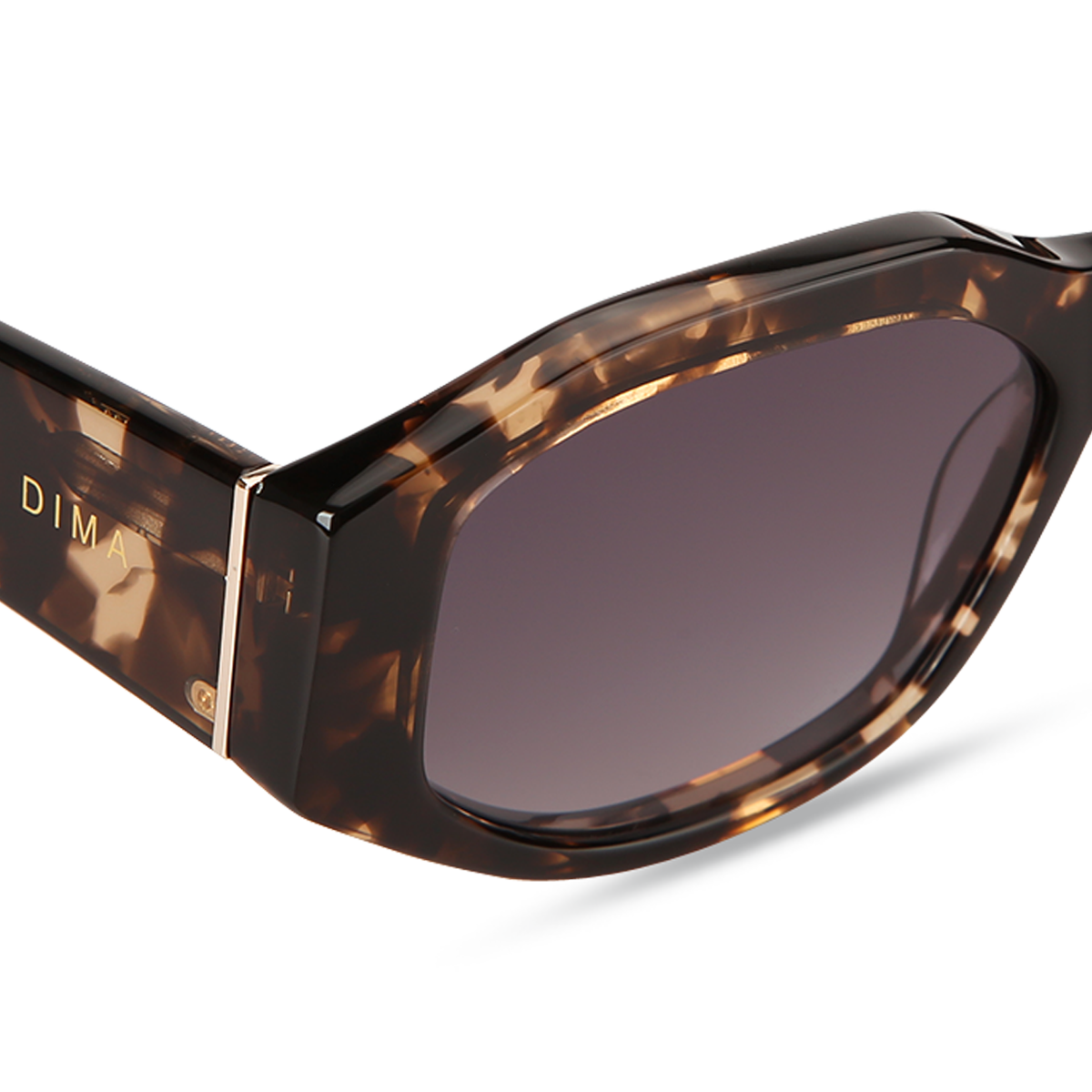 dima sunglass fleur blonde tortoise frame grey gradien lens 4