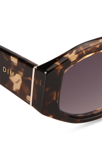 dima sunglass fleur blonde tortoise frame grey gradien lens 4