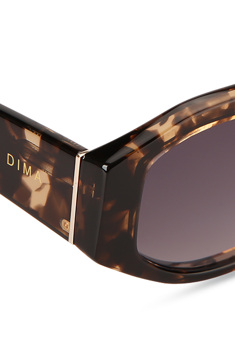 dima sunglass fleur blonde tortoise frame grey gradien lens 4