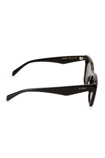 dima sunglass gleam black frame grey lens 3