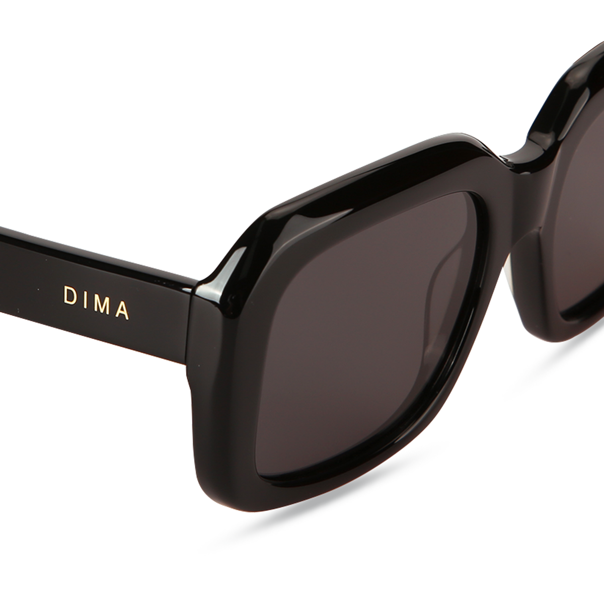 dima sunglass harper black frame grey lens 4