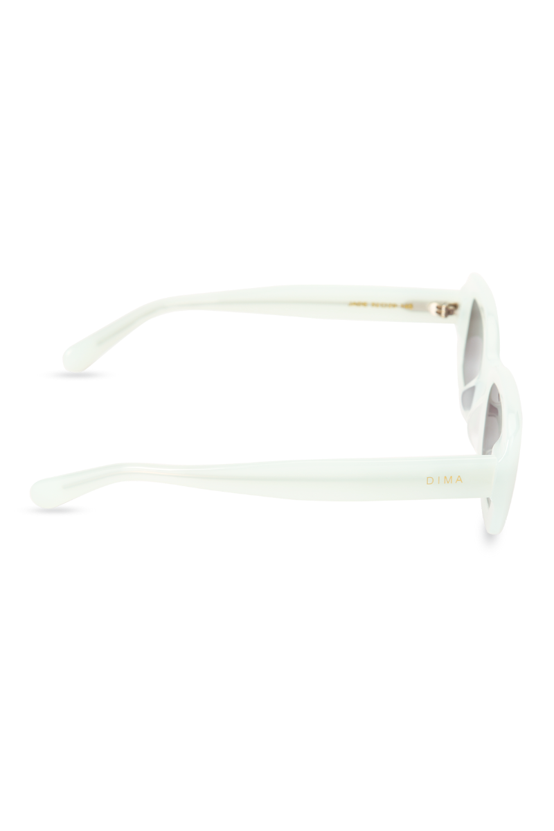 dima sunglass jade milky blue frame grey gradient lens 3