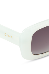 dima sunglass jade milky blue frame grey gradient lens 4