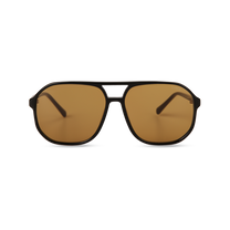 dima sunglass kiki black frame brown lens 1