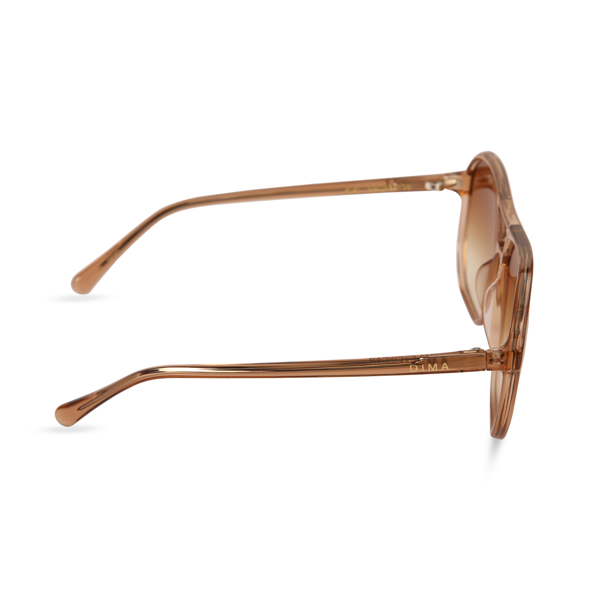 dima sunglass kiki crystal brown frame brown gradient lens 3