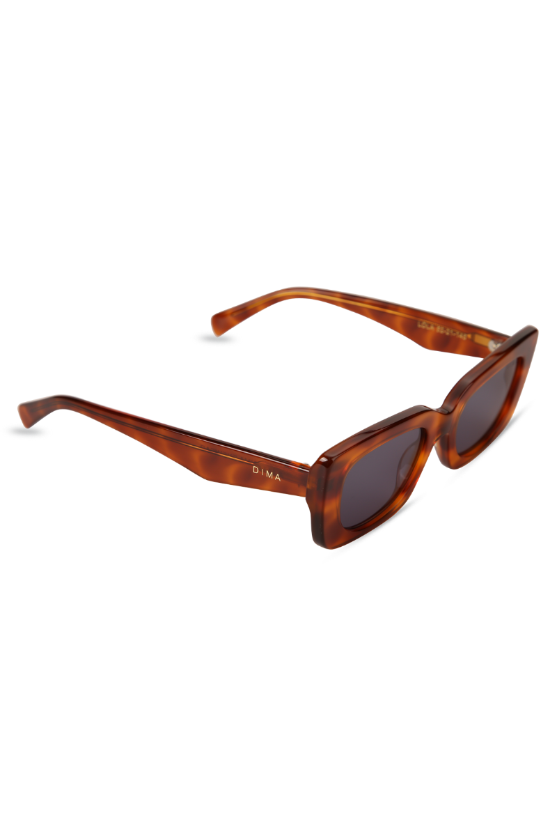 dima sunglass lola amber tortoise frame dark blue lens 2