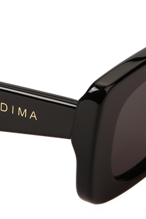 dima sunglass lola black frame grey lens 4