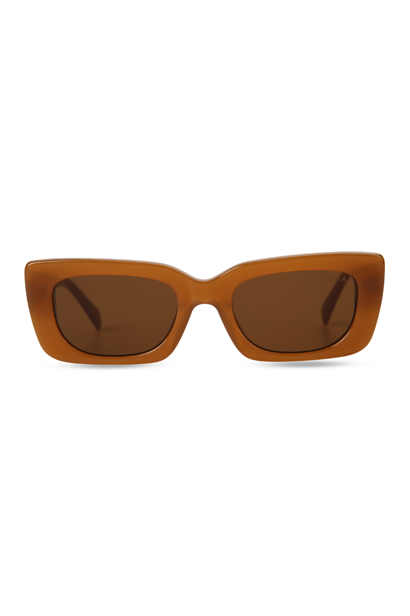 dima sunglass lola honey frame brown lens 1