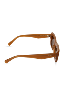 dima sunglass lola honey frame brown lens 3