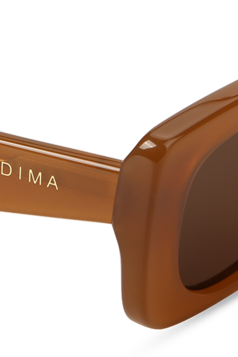 dima sunglass lola honey frame brown lens 4