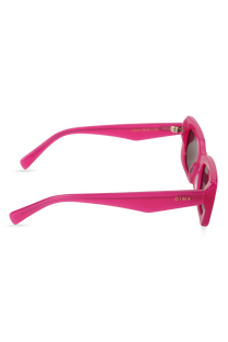 dima sunglass lola rose frame grey lens 3