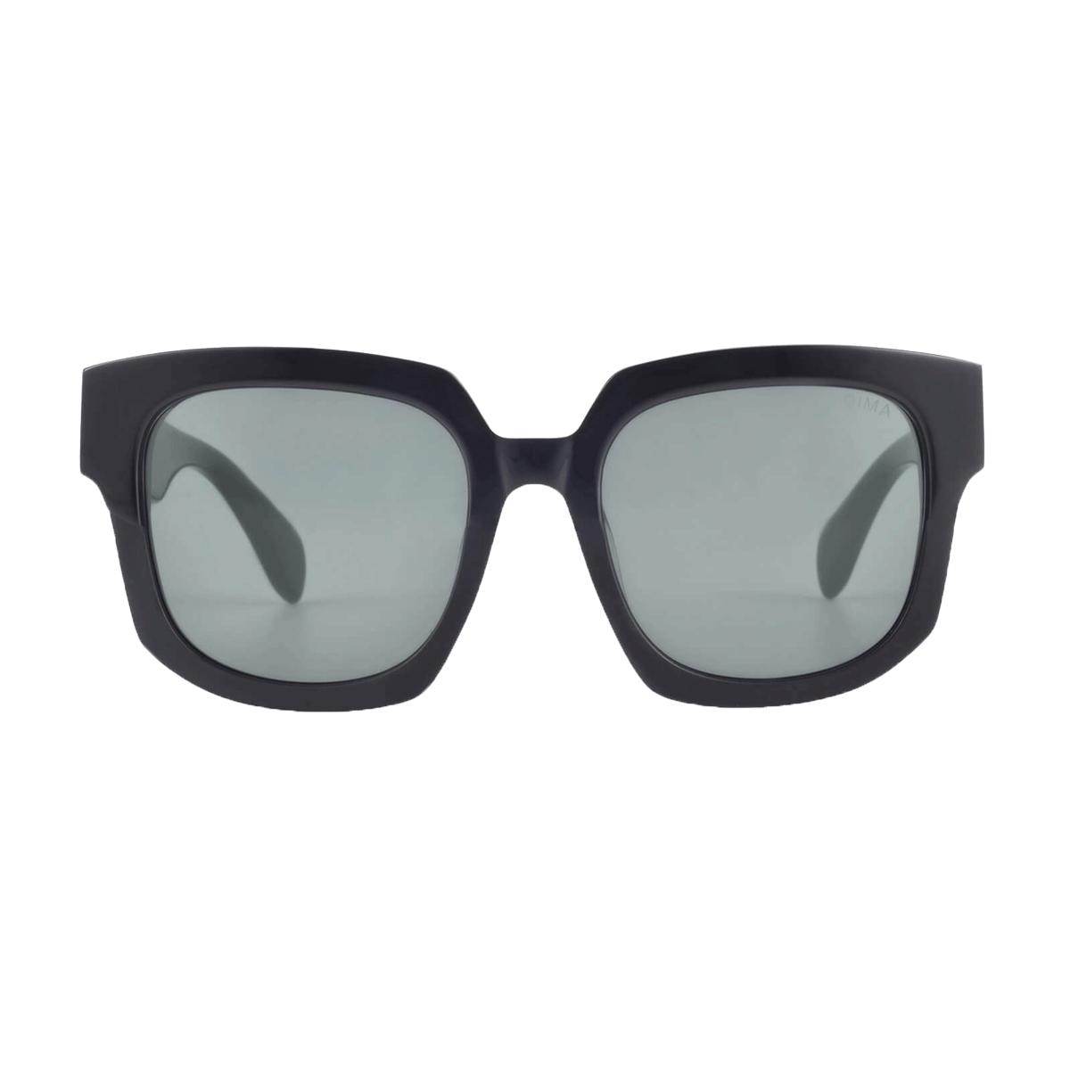 dima sunglass luna black frame grey lens 1