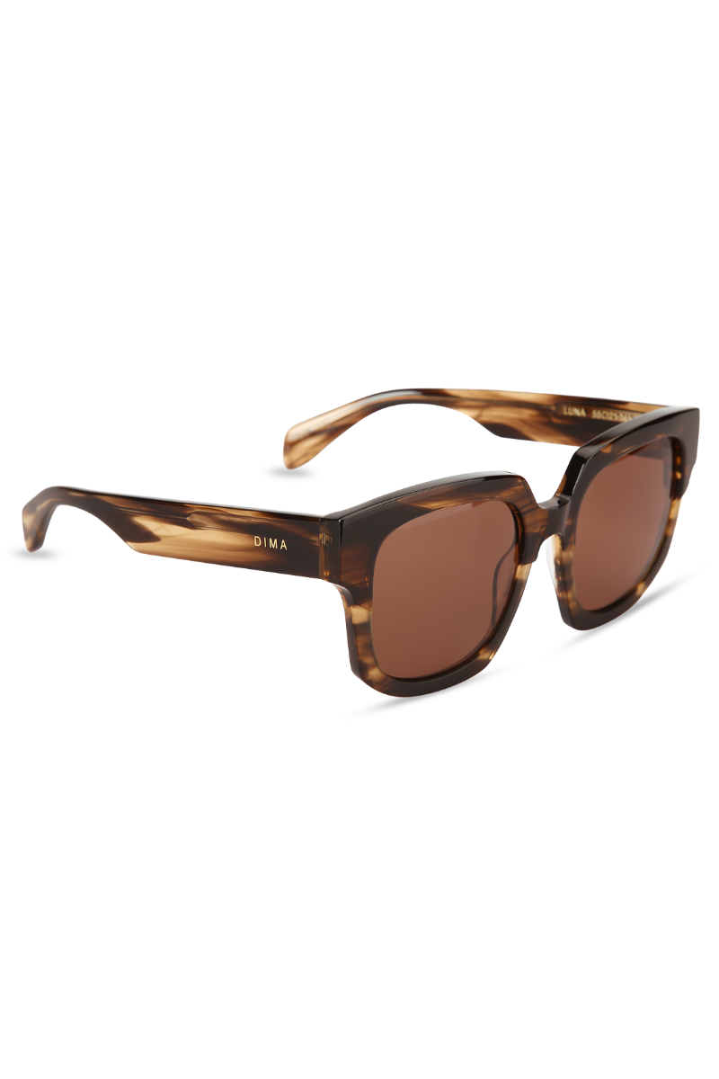 dima sunglass luna brown tortoise frame brown lens 2