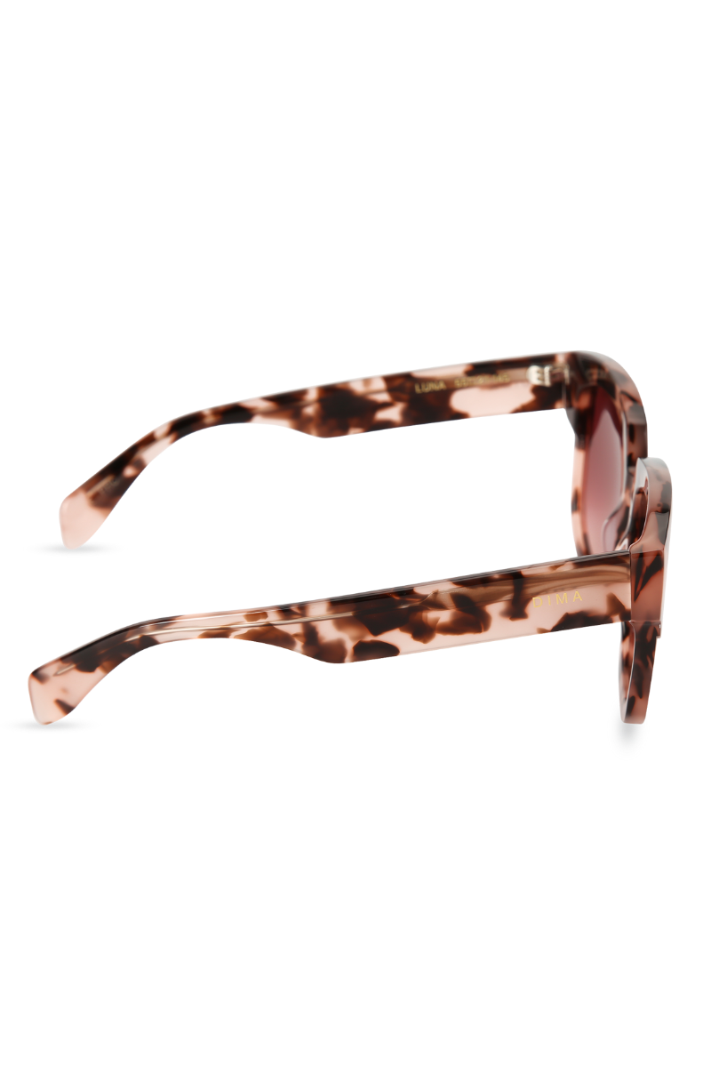 dima sunglass luna pink tortoise frame redwood gradient lens 3