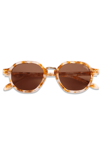 dima sunglass luxis brown pearl frame brown lens 1