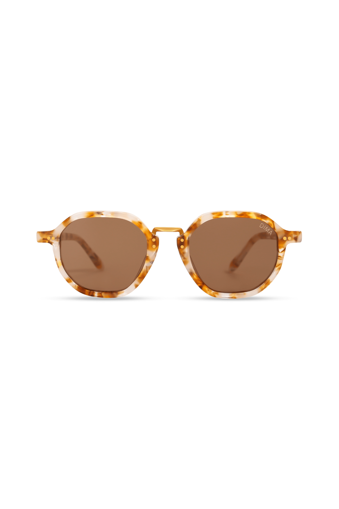 dima sunglass luxis brown pearl frame brown lens 2