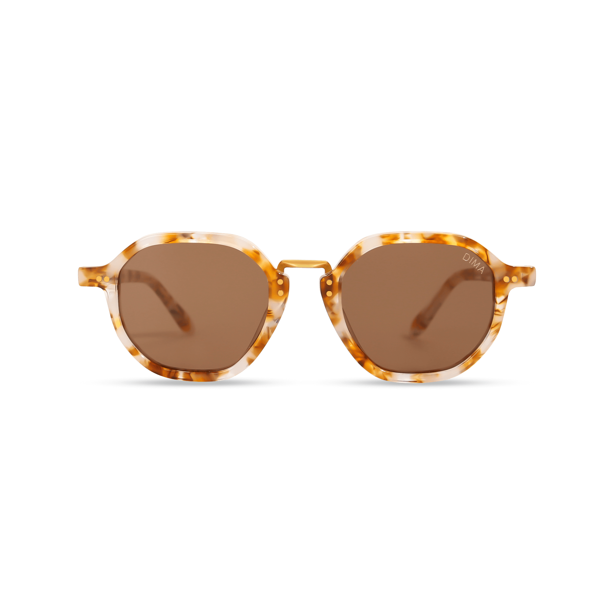  dima sunglass luxis brown pearl frame brown lens 2