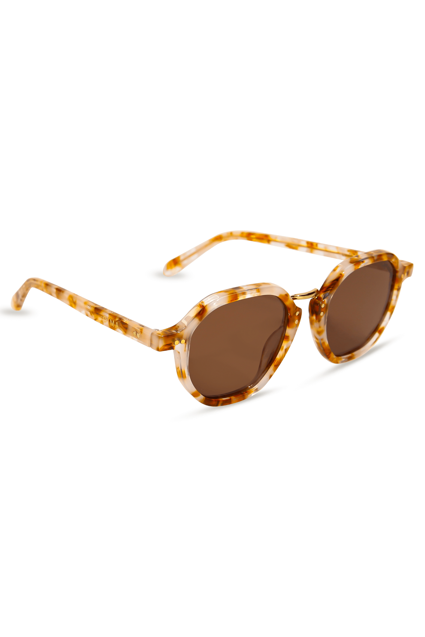 dima sunglass luxis brown pearl frame brown lens 4