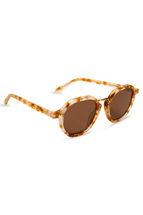 dima sunglass luxis brown pearl frame brown lens 4