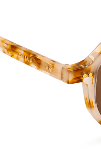 dima sunglass luxis brown pearl frame brown lens 5