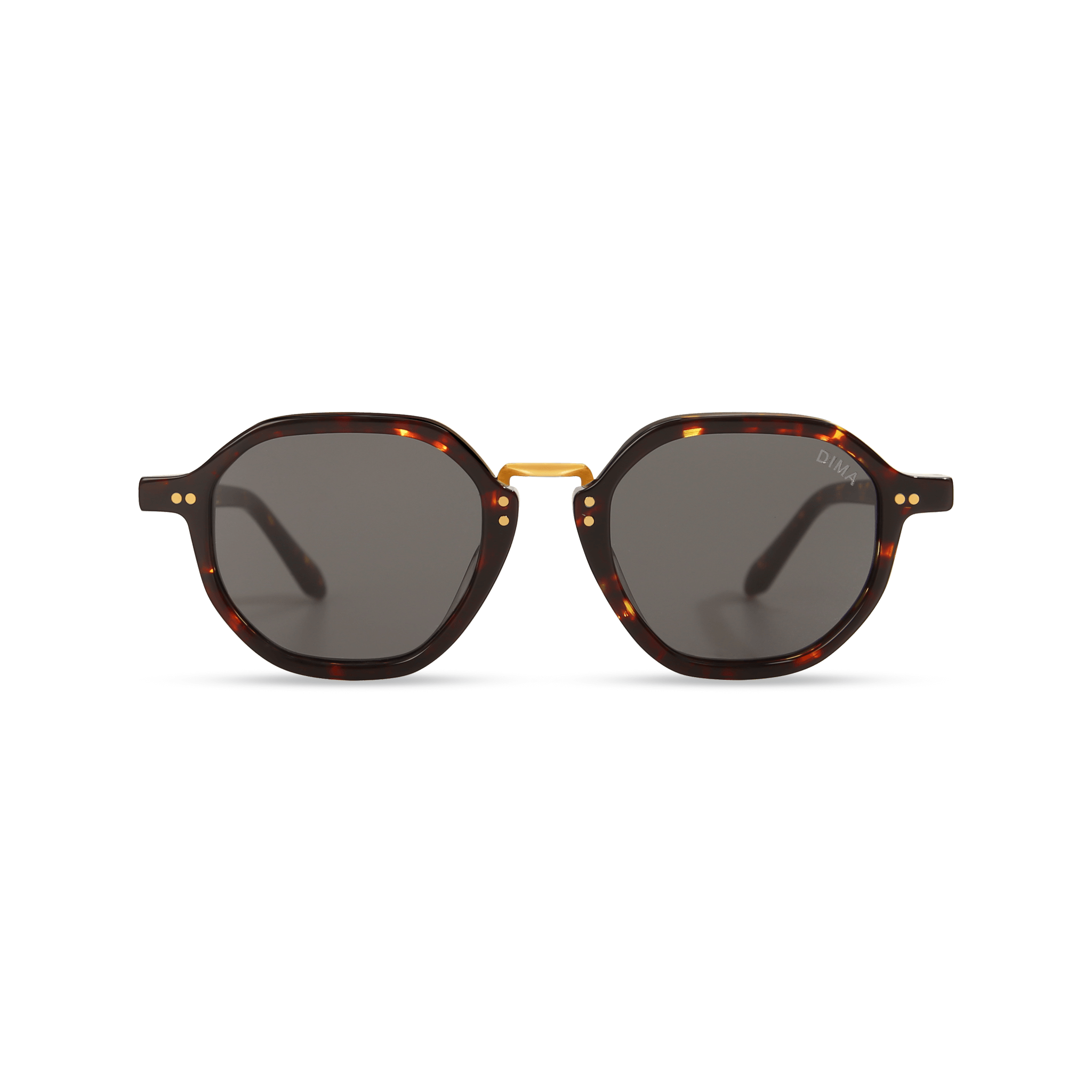 dima sunglass luxis dark tortoise frame grey lens 2