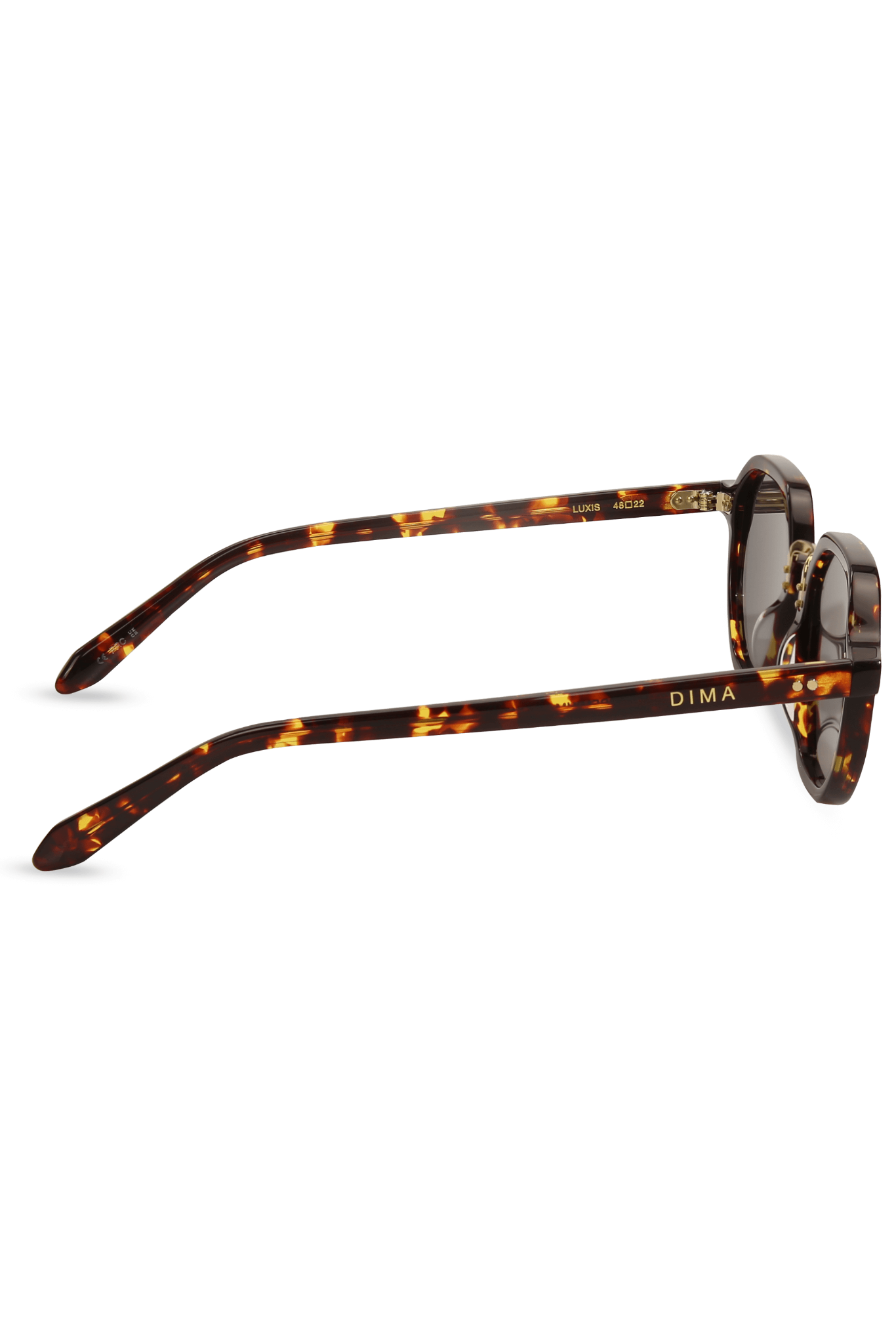 dima sunglass luxis dark tortoise frame grey lens 3