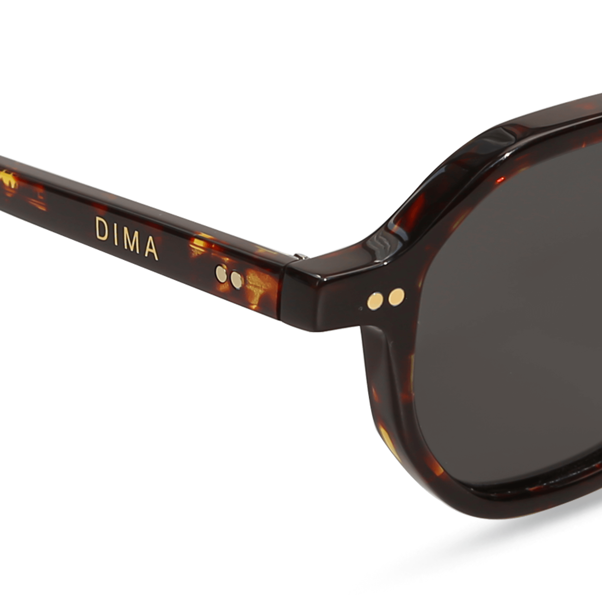 dima sunglass luxis dark tortoise frame grey lens 5