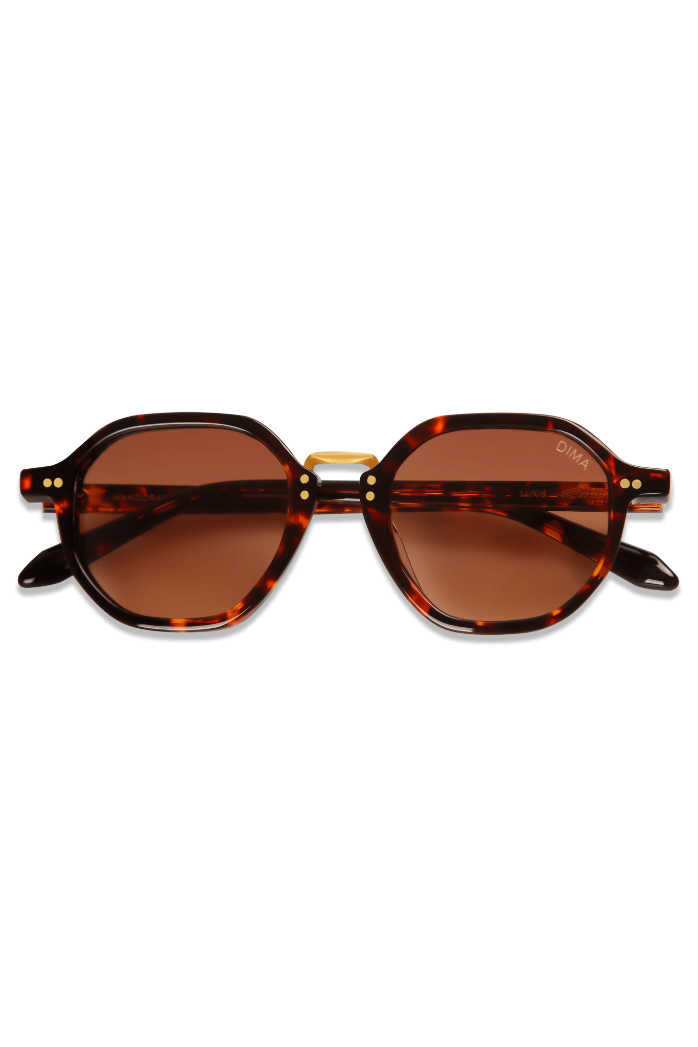 dima sunglass luxis havana frame brown gradient lens 1