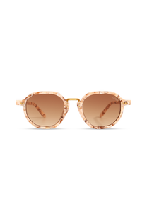 dima sunglass luxis pink pearl frame brown gradient lens 2
