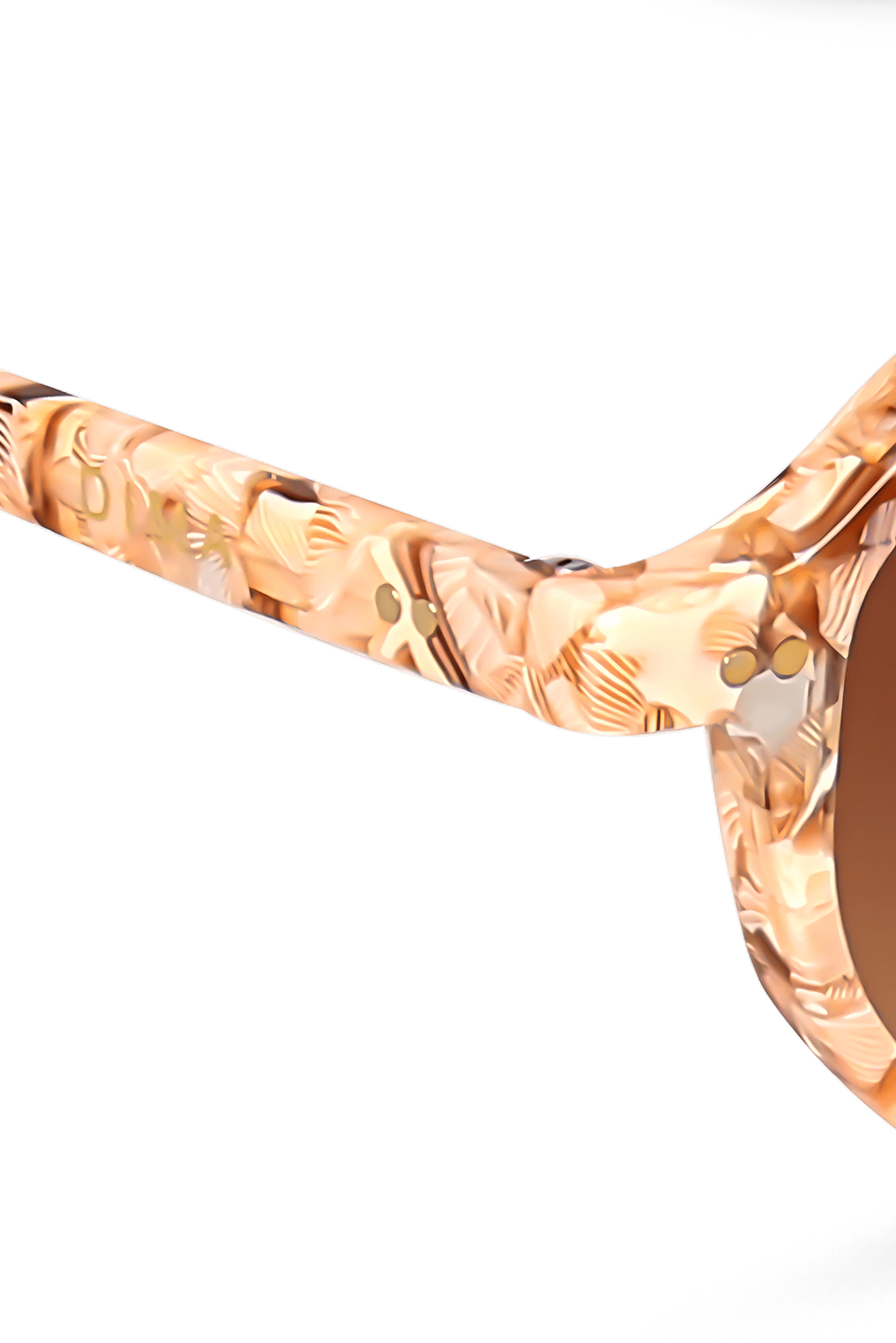 dima sunglass luxis pink pearl frame brown gradient lens 5