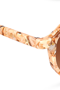 dima sunglass luxis pink pearl frame brown gradient lens 5