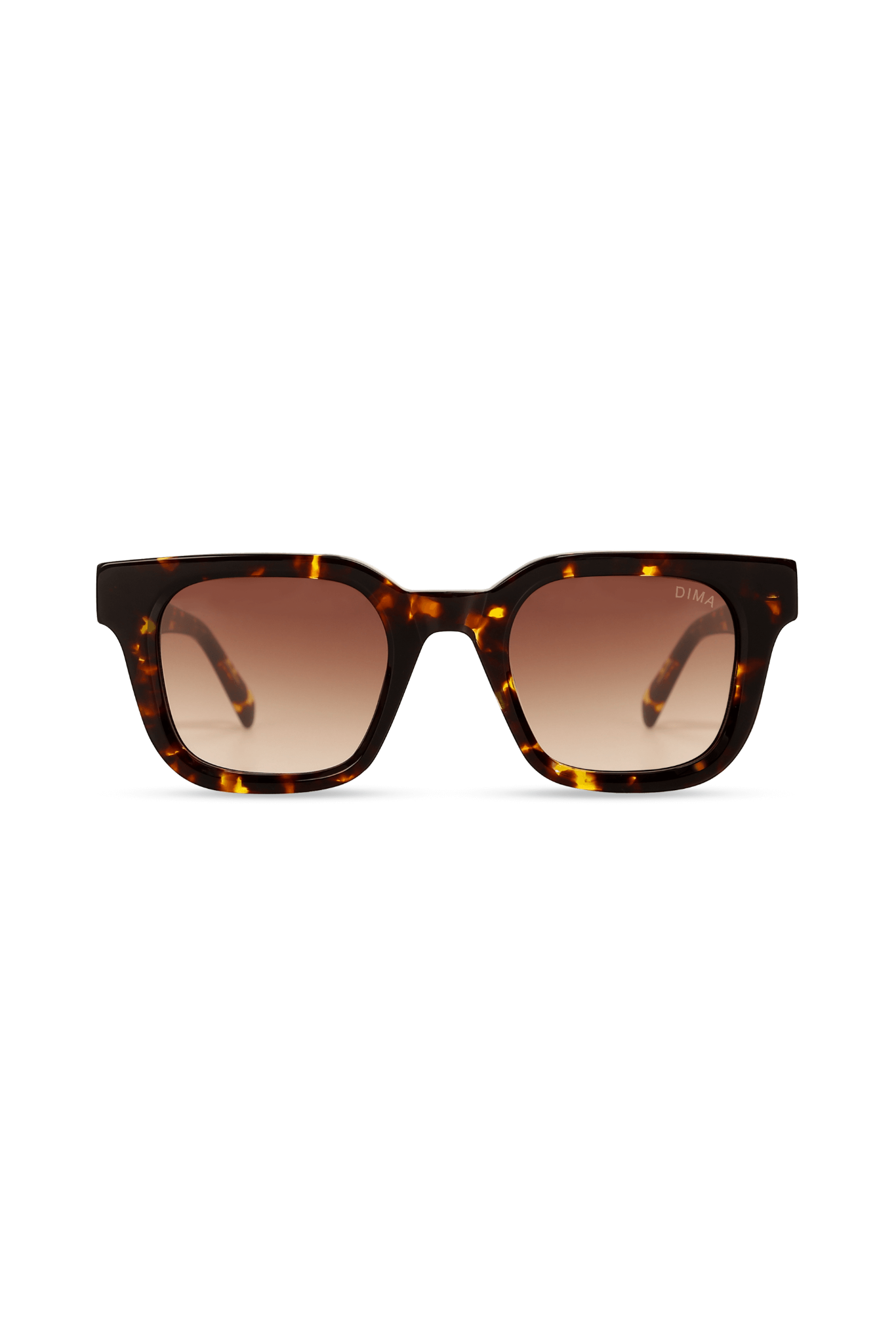 dima sunglass marlo amber tortoise frame brown gradient lens 2