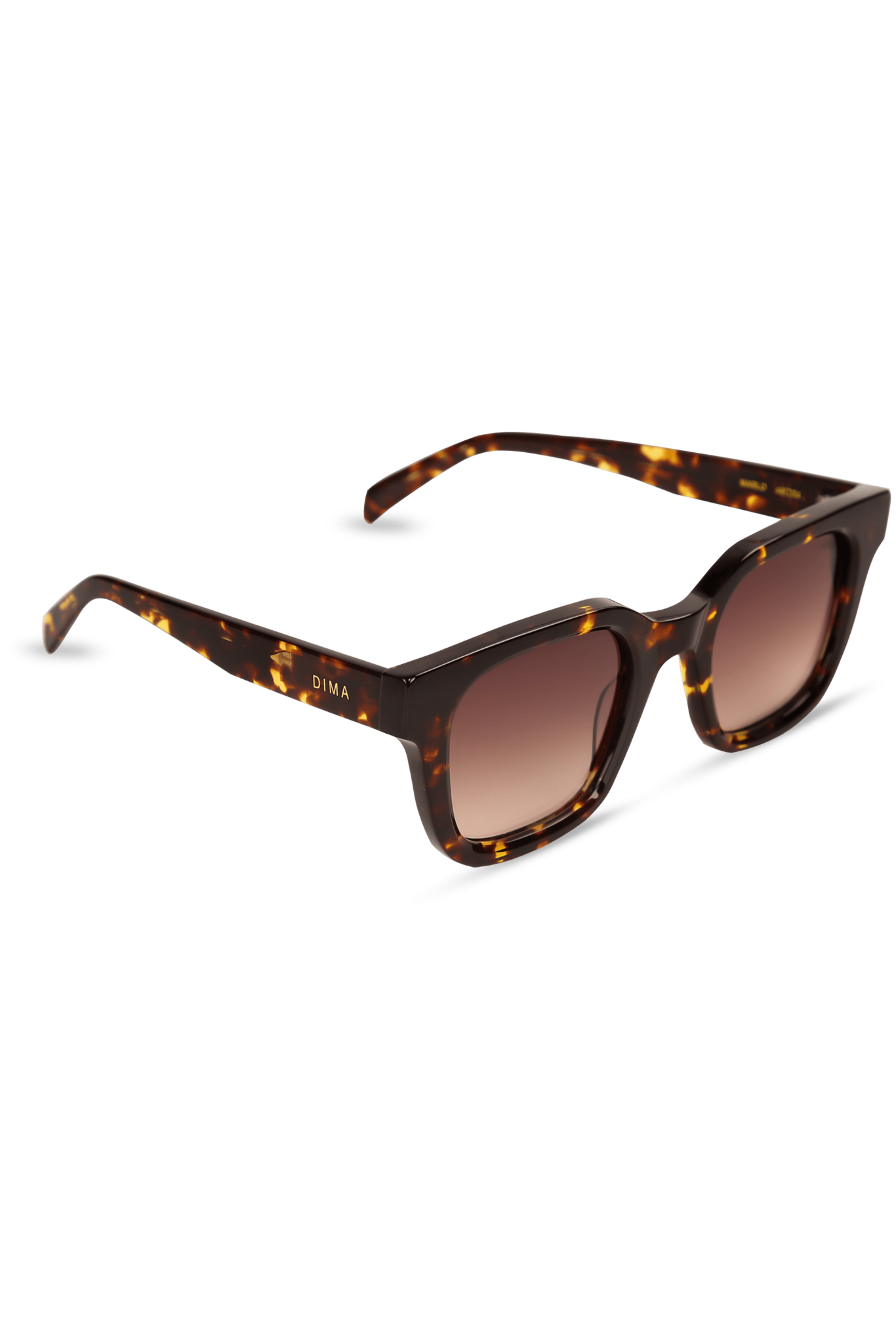 dima sunglass marlo amber tortoise frame brown gradient lens 4