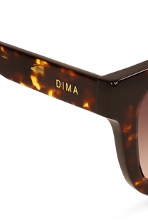 dima sunglass marlo amber tortoise frame brown gradient lens 5