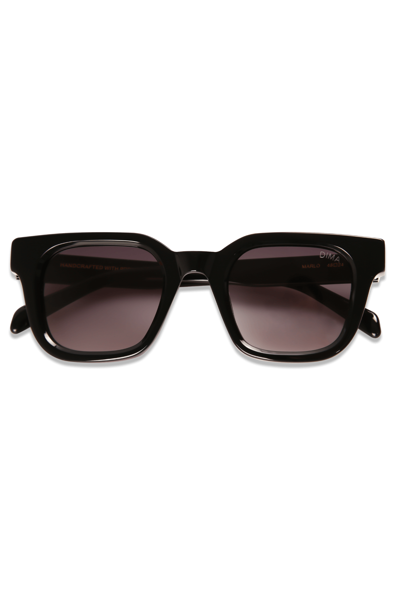 dima sunglass marlo black frame grey gradient lens 1
