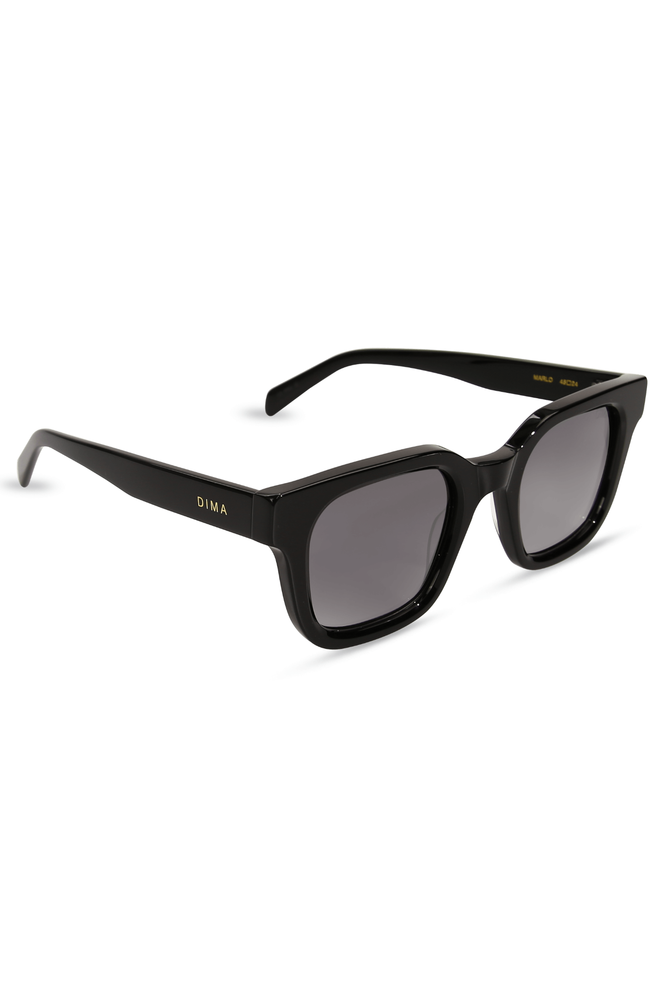 dima sunglass marlo black frame grey gradient lens 3