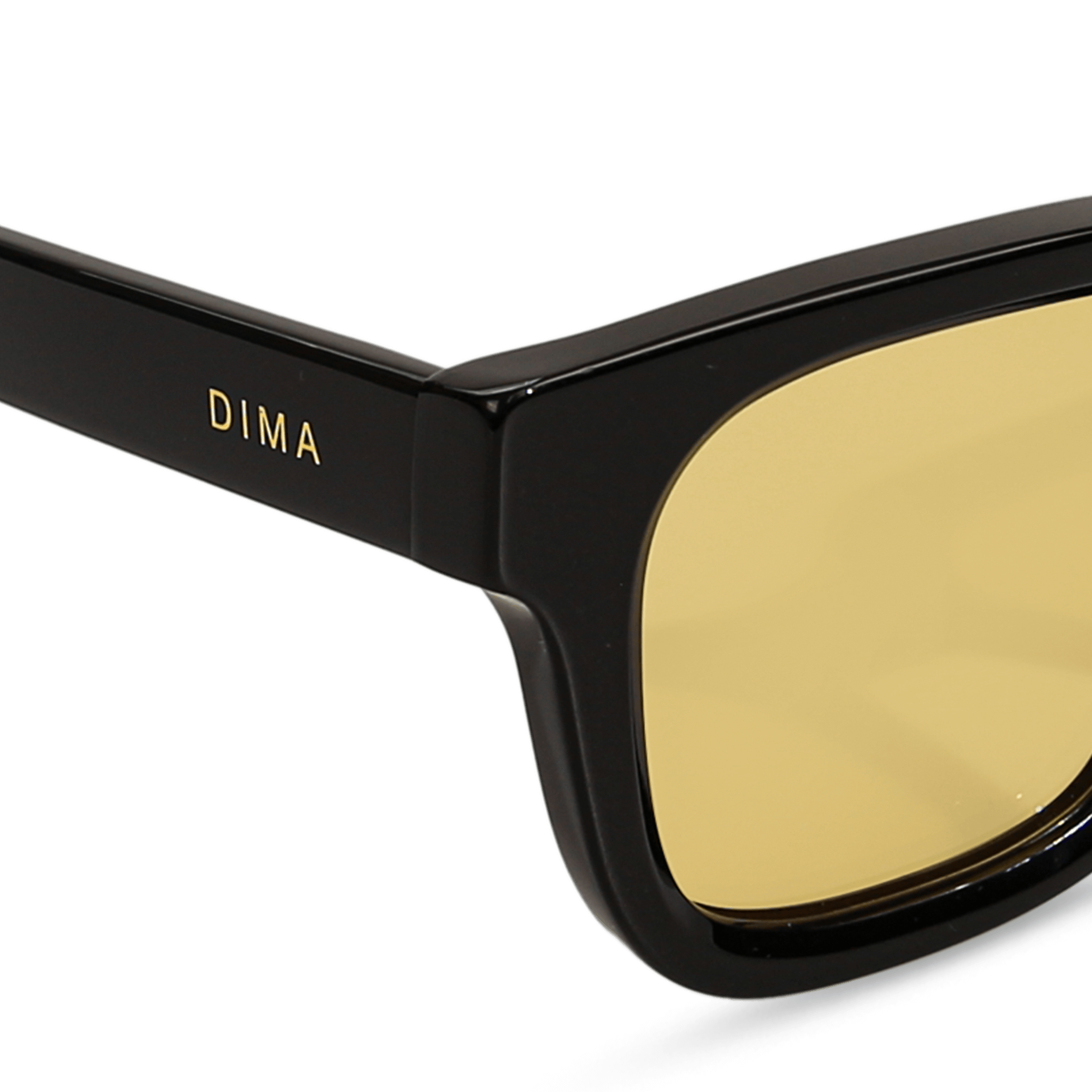 dima sunglass marlo black frame yellow lens 5
