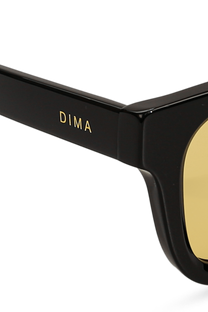 dima sunglass marlo black frame yellow lens 5